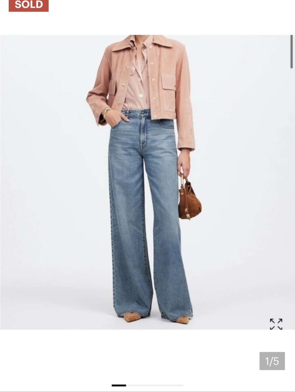 Madewell Superwide-Leg Jeans: Airy Denim Edition NWT
